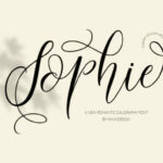 Sophie Font Poster 1