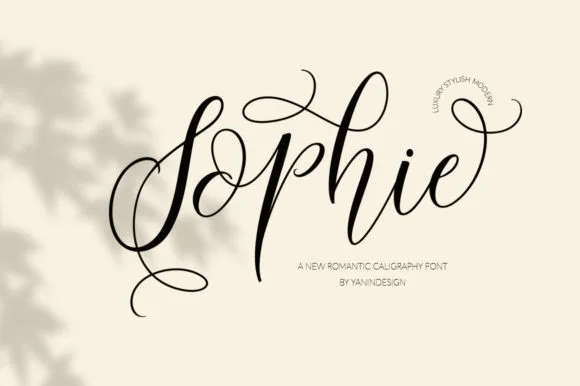 Sophie Font Sophie Font Poster 1