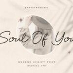 Soul of You Font Poster 1