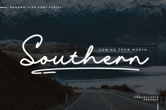 Southern Font Poster 1