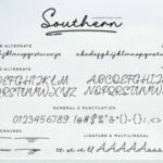 Southern Font Poster 9