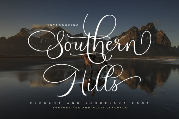 Southern Hills Font Poster 1
