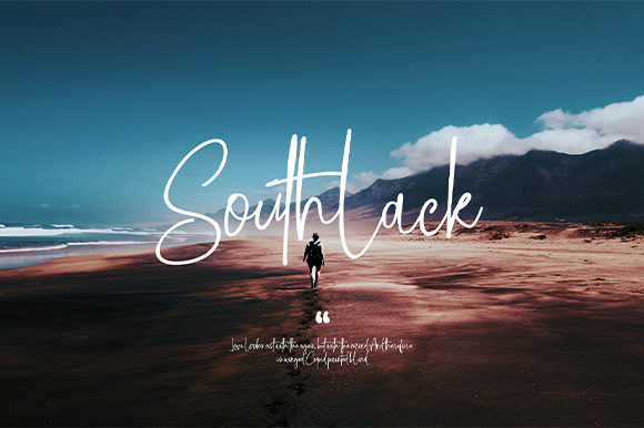 Southlack Font Poster 1