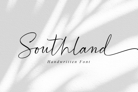 Southland Font Poster 1