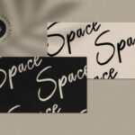 Space Font Poster 1