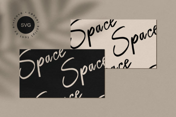 Space Font Poster 1