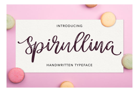 Spirullina Font Poster 1