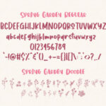 Spring Garden Font Poster 6