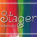 Stager Font Poster 1