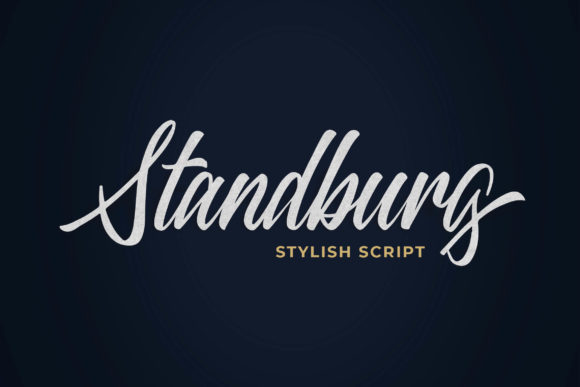 Standberg Font Poster 1