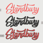 Standbury Font Poster 2