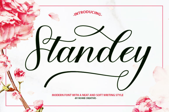 Standey Font Poster 1
