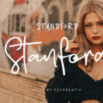 Standford Font Poster 1