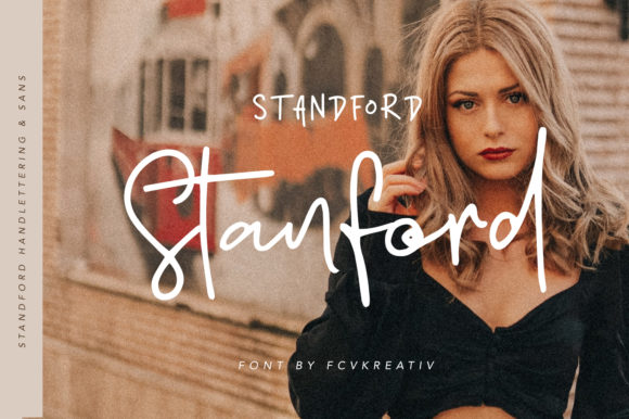 Standford Font Poster 1