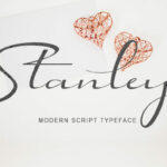 Stanley Script Font Poster 1