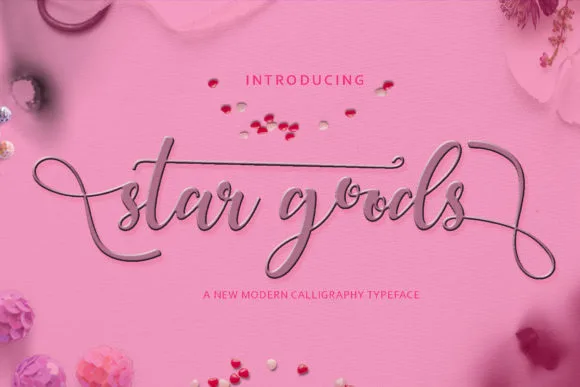 Stargood Font Stargood Font Poster 1