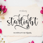 Starlight Font Poster 1