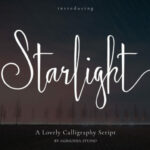 Starlight Font Poster 1