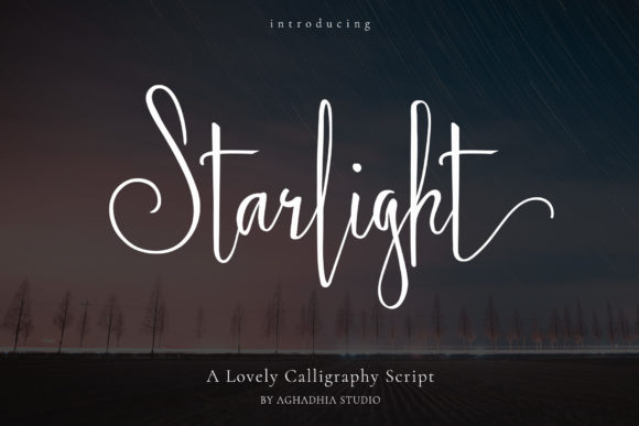 Starlight Font Poster 1