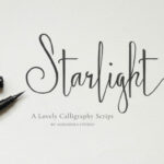Starlight Font Poster 2