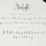 Starlight Font Poster 11