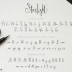 Starlight Font Poster 12