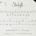 Starlight Font Poster 10
