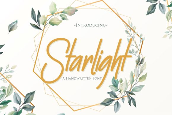 Starlight Font Poster 1