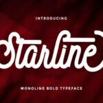 Starline Font Poster 1