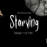 Starving Font Poster 1