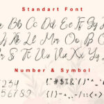 Stay at Home Font Poster 8