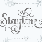 Stayline Font Poster 1