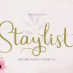 Staylist Font Poster 1