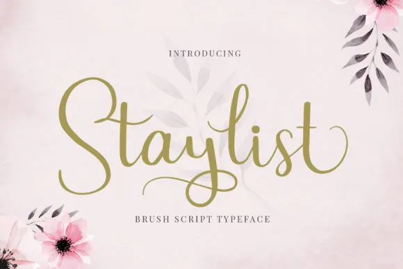 Staylist Font Poster 1