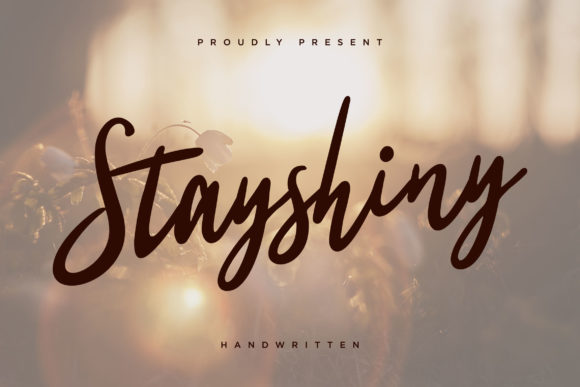 Stayshiny Font