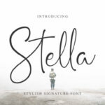 Stella Font Poster 1