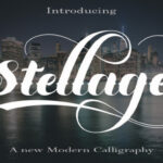 Stellage Font Poster 1