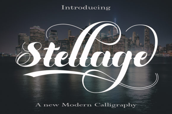 Stellage Font