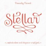 Stellar Font Poster 1