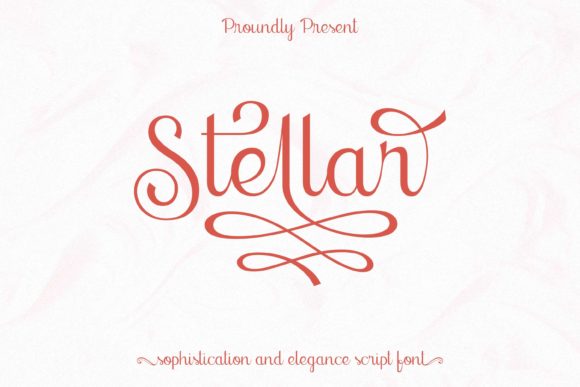 Stellar Font Poster 1