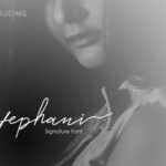 Stephani Font Poster 1