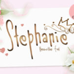 Stephanie Font Poster 1