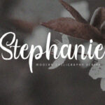 Stephanie Font Poster 1