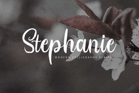 Stephanie Font Poster 1