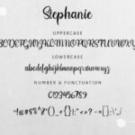 Stephanie Font Poster 11