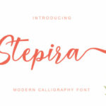 Stepira Font Poster 1