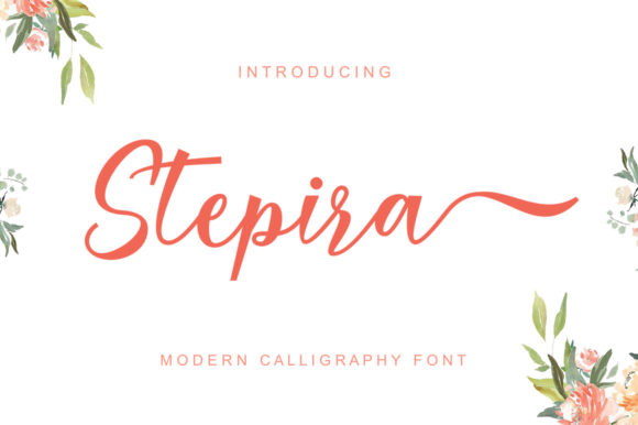 Stepira Font Poster 1