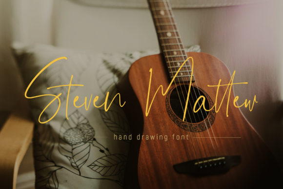 Steven Mattew Font Poster 1