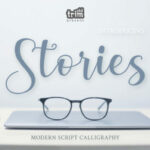 Stories Font Poster 1