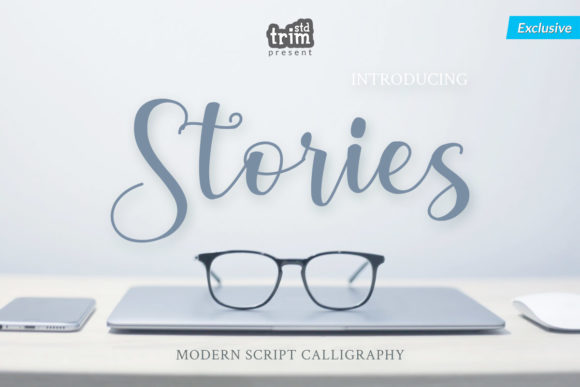 Stories Font Poster 1